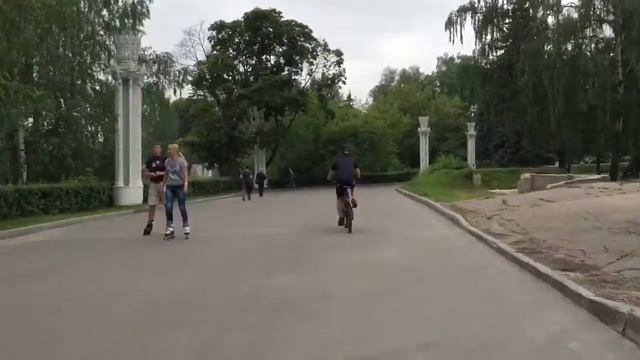 Прогулка по ВДНХ на гольфкаре / VDNH, Moscow. Walk On Golf Car