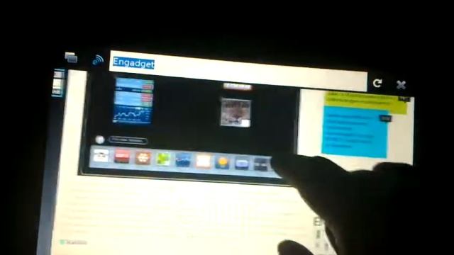 Maemo 5's Hildon Desktop On Ubuntu Running On Touchscreen Netbook
