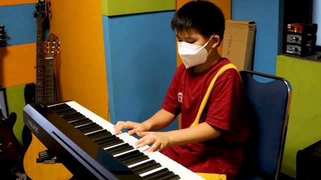 Jasper Tan (4C) Solo Piano | NUX NPK-10 смотреть онлайн
