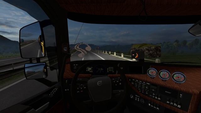 VOLVO FH NO BITREM 9 EIXOS NA SERRA - ETS 2 G27