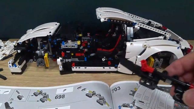 포르쉐 911 GT3 RS 만들기 - 조립 Part2 (Porsche 911 GT3 RS) [LEPIN] смотреть онлайн