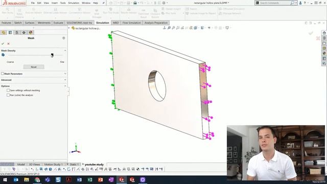 SOLIDWORKS Simulation - Getting Started with FEA in SOLIDWORKS смотреть онлайн