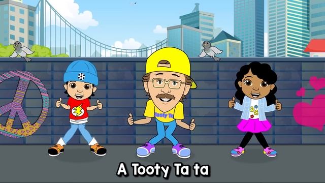 Hip-Hop Tooty Ta | Fun Dance Song for Kids | Brain Breaks | Jack Hartmann смотреть онлайн