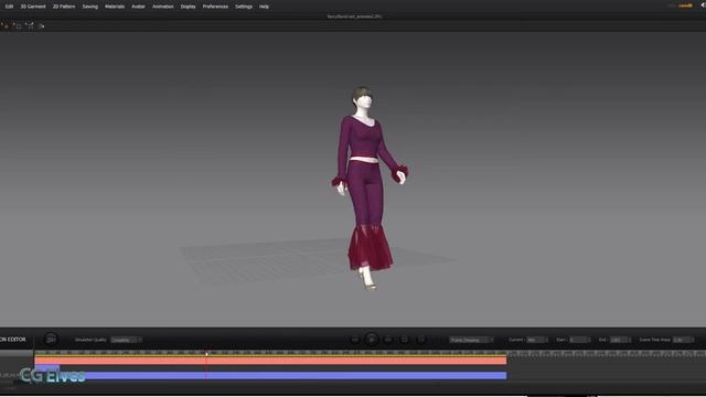 Marvelous Designer 6 Tutorial: Scene Time Warp Feature смотреть онлайн