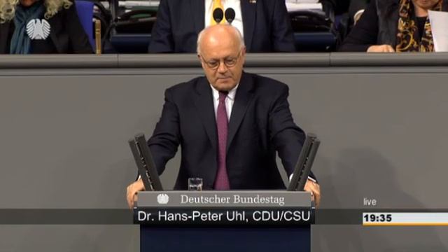 Hans-Peter Uhl: Lobbyistenregister [Bundestag 19.03.2015] смотреть онлайн
