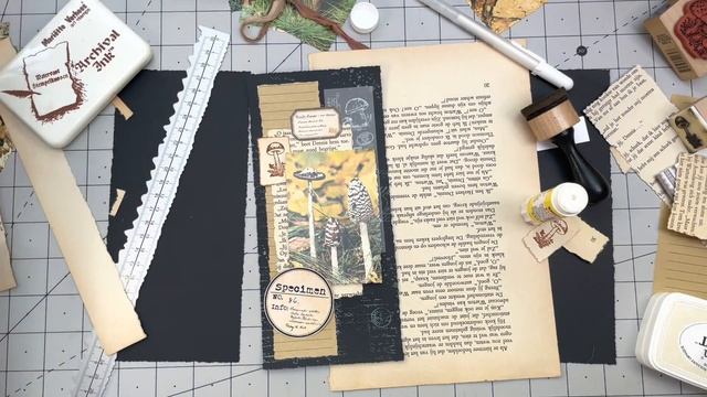 FUN & EASY TALL JUNKJOURNAL CARDS WITH MUSHROOMS - BEGINNER FRIENDLY #junkjournalideas #craftwithme смотреть онлайн