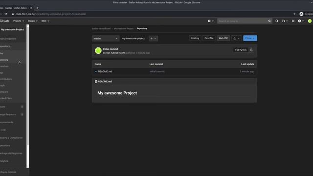ÜBERBLICK - PROFIL/GRUPPEN/PROJEKTE | GitLab Tutorial | Stefan T. Ruehl смотреть онлайн