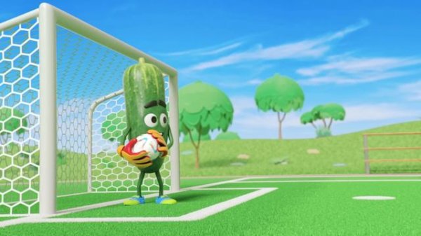 Pomidor Do'ppi | Futbol | Bolalar uchun multfilm | 25 qism