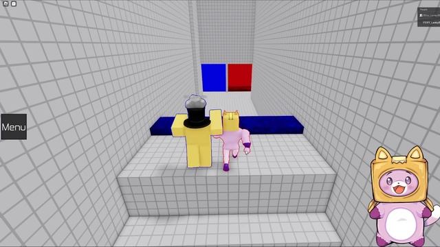 Can We Beat 2 PLAYER TEAMWORK PUZZLES In ROBLOX!? (ALL LEVEL! 2-PLAYER OBBY) смотреть онлайн