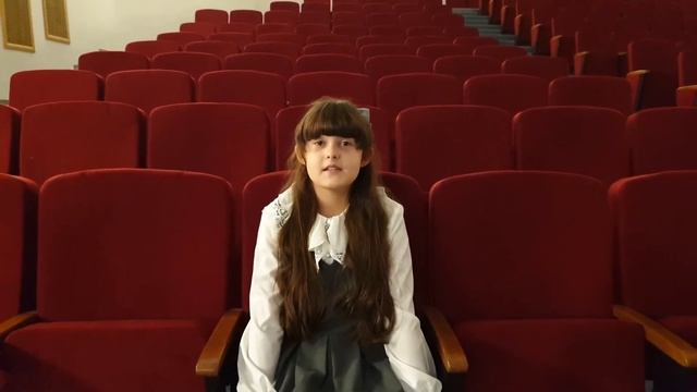 Соловьева Есения, 10 лет - К. Бальмонт. "Благовещенье в Москве" смотреть онлайн