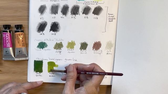 ShinHan Gouache mini art haul смотреть онлайн