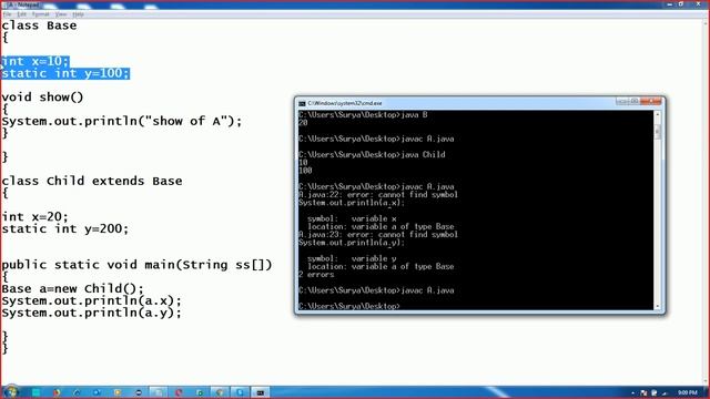 Binding | Static Vs Dynamic Binding In Hindi | Inheritance | Core Java In Hindi - By Surya Sir 98 смотреть онлайн