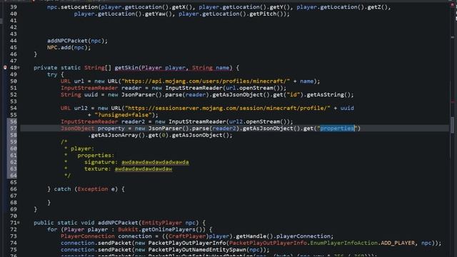How to make a Spigot 1.15+ plugin (Ep19) Changing an NPC's Skin смотреть онлайн