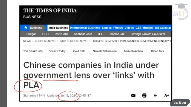 Boycott Chinese Investment - India puts 175 FDI proposal from China on hold #UPSC #IAS смотреть онлайн