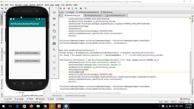 Độ ưu tiên (Priority) và Heads-up Notification trong Android - [Push Notification - #6] смотреть онлайн