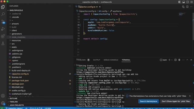 Create a Mobile App (iOS and Android) with Svelte and Capacitor in 3 minutes! смотреть онлайн