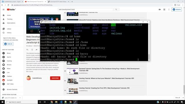 Hosting Tutorial: Installing Putty + Basic Linux Commands | Web Development Tutorials #91 смотреть онлайн