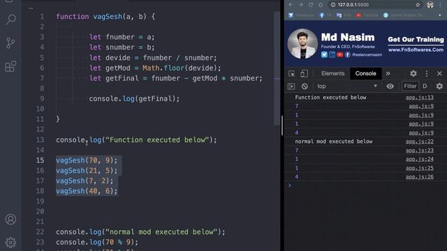 014 | Function Declaration, Parameters & Arguments | The Modern JavaScript Tutorial смотреть онлайн