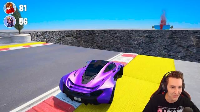 ПЕРЕЛЕТЕЛ ОГРОМНУЮ ЯМУ НА ФУРЕ в ГТА 5 ОНЛАЙН (GTA 5 ONLINE) смотреть онлайн