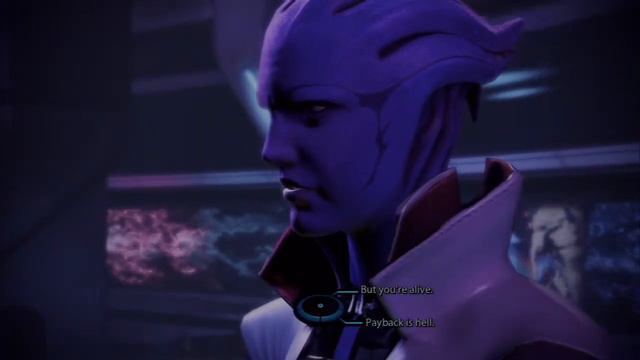 Mass Effect 3 - Conversation: Aria (Citadel) смотреть онлайн