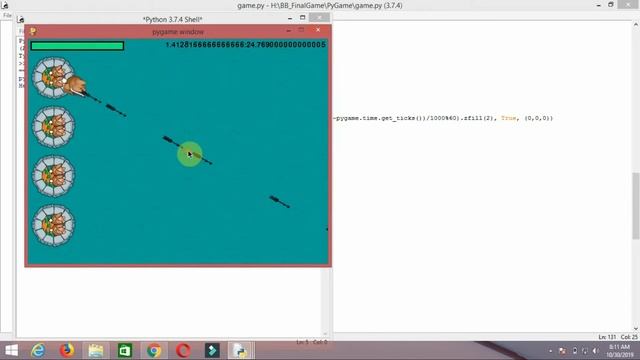 Shooter Game using pygame | python | source code | codedeveloper смотреть онлайн