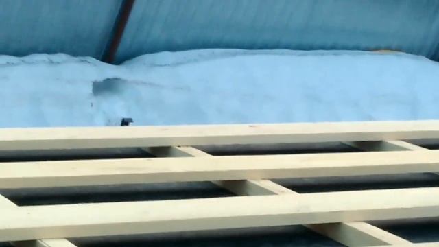 Каркасный дом 6х8 своими руками. Часть - 21 Кровельные работы смотреть онлайн