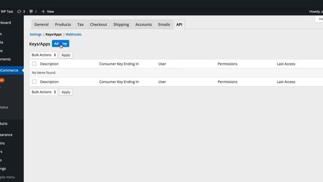 Create WooCommerce API keys смотреть онлайн