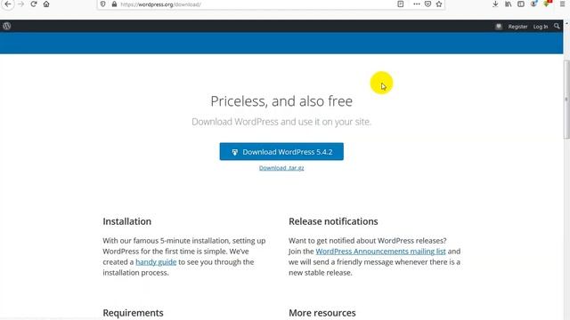 How To Download Wordpress Latest Version from Online - How Download Wordpress 5.4.2 смотреть онлайн