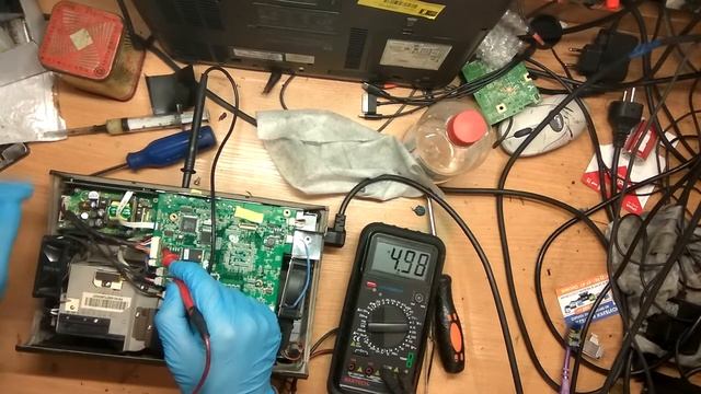 Ремонт DLP проектора Viewsonic, не включается, запах гари смотреть онлайн