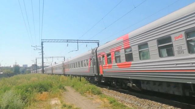 Электровоз ЭП1М 527 с поездом №467С Имеритинский курорт (Олимпийский парк) - Смоленск. смотреть онлайн