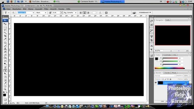 Adobe Photoshop CS3 Tutorial - Schrift größer als 72 Pixel смотреть онлайн