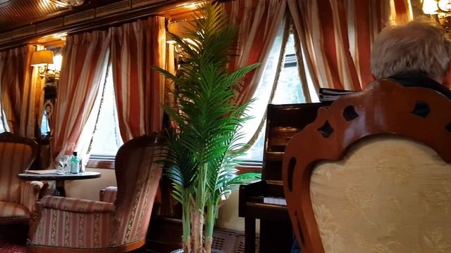 Вагон-ресторан поезда "Рускеальский экспресс". смотреть онлайн