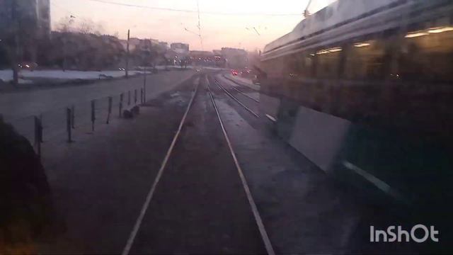 Челябинск новый трамвай ктм-23 поездка по пр.победы ускоренное видео смотреть онлайн
