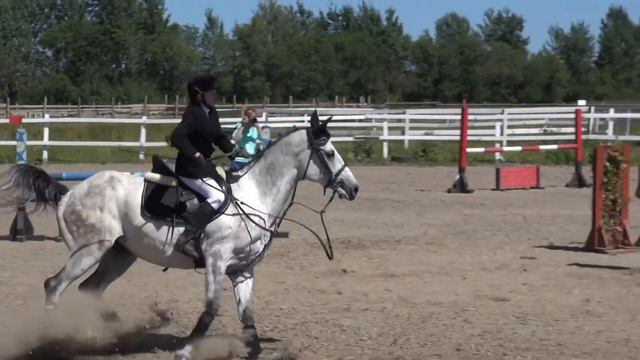 Конкур. КСК Сонет. Август 2012 смотреть онлайн
