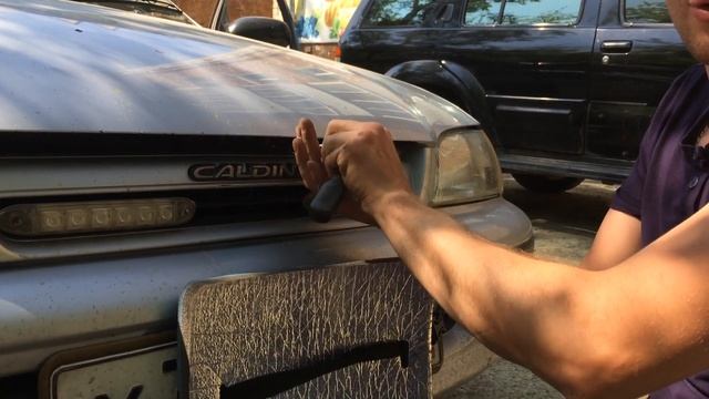 Как открыть замок капота под капотом на toyota caldina смотреть онлайн