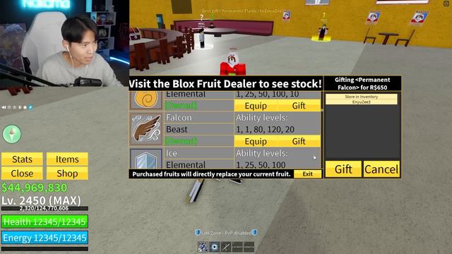 I Spent $500,000 Robux in Blox Fruits смотреть онлайн