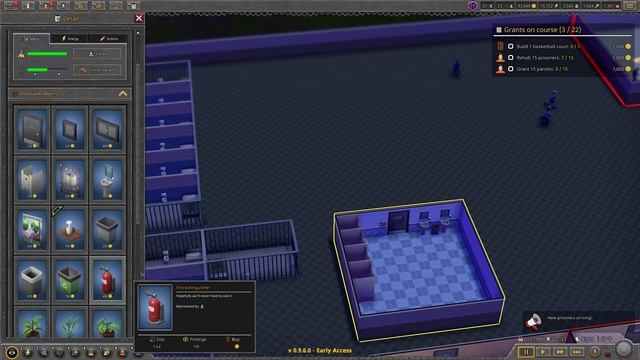 КРЕДИТ → НОВЫЙ БЛОК → БАНКРОТСТВО → СВОБОДЕН #4 Prison Tycoon: Under New Management смотреть онлайн