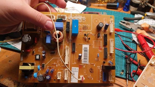 Переделка инверторного холодильника Samsung на обычный (da92). смотреть онлайн