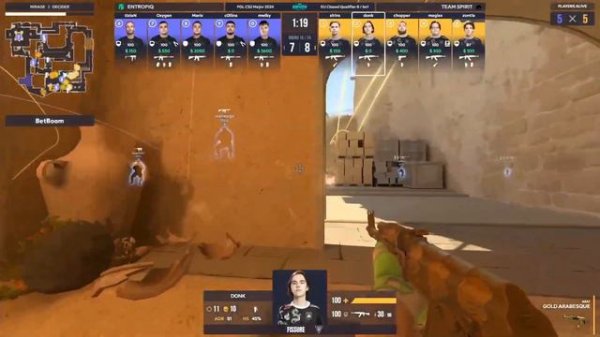 DONK - Лучшие ХАЙЛАЙТЫ За PGL CS2 Major RMR Closed Qualifier Copenhagen 2024