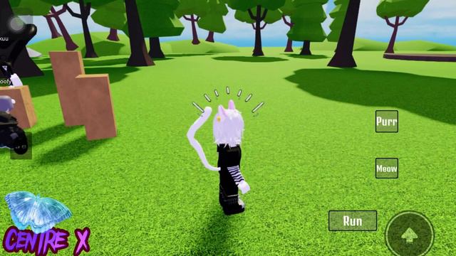 Playing one of my favourite Roblox games ||🐱🐈 || Cat Tail Hangout смотреть онлайн