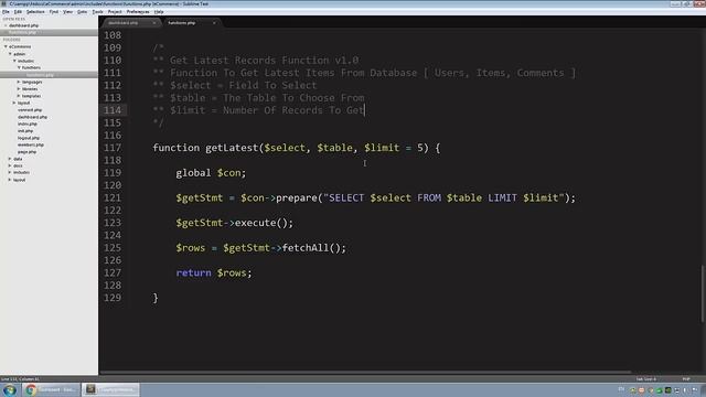 eCommerce Shop in Arabic #045 - Function - Get Latest Items Function смотреть онлайн