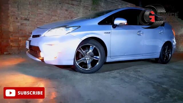 Toyota Prius - Installed - 17 Inches - Alloy Wheels - Imported Alloys - Looking Beautiful - Prius смотреть онлайн