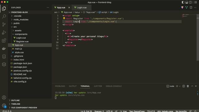 Laravel + Vue.js - Quick Start - Part 2 смотреть онлайн