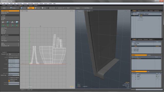 Basix - UV the Cartoony Gatling Gun in Modo 401 a смотреть онлайн