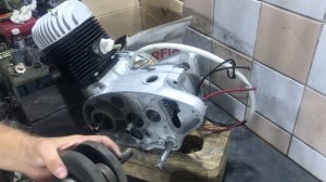 Сборка КПП тула Т200, ТМЗ отличие раннего двигателя 1958 г.в.