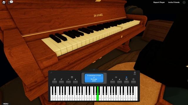 Toby Fox - Fallen Down (Reprise) | Roblox Piano смотреть онлайн