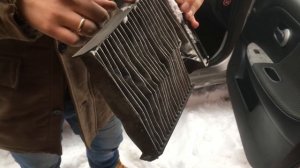 Одна из причин слабого обдува печки ниссан ноут