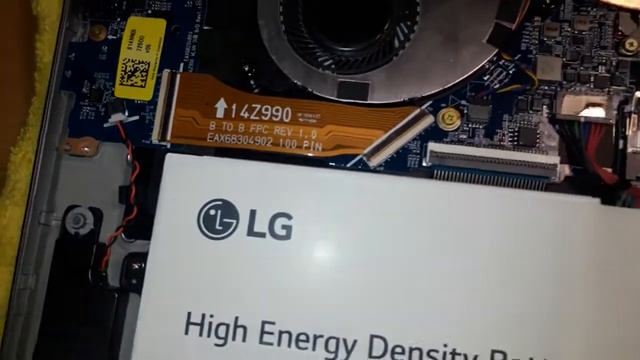 Разборка LG GRAM 14Z990 смотреть онлайн