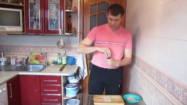 Насадка для ловли карася, леща из хлеба с чесноком. смотреть онлайн