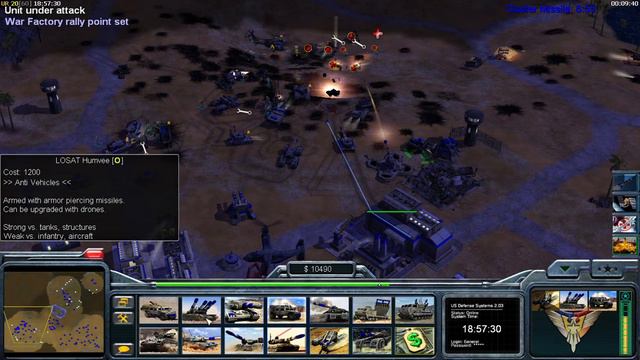 USA Assault Troops - New Version for PFB 046 - Command and Conquer Generals Zero Hour смотреть онлайн